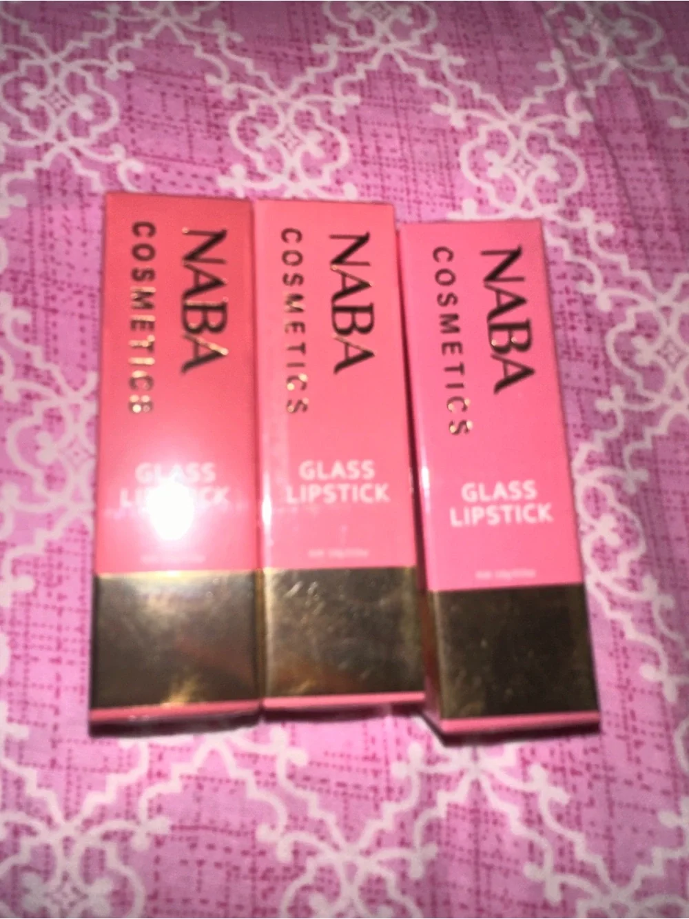 Glass Lipstick — Pink Shades